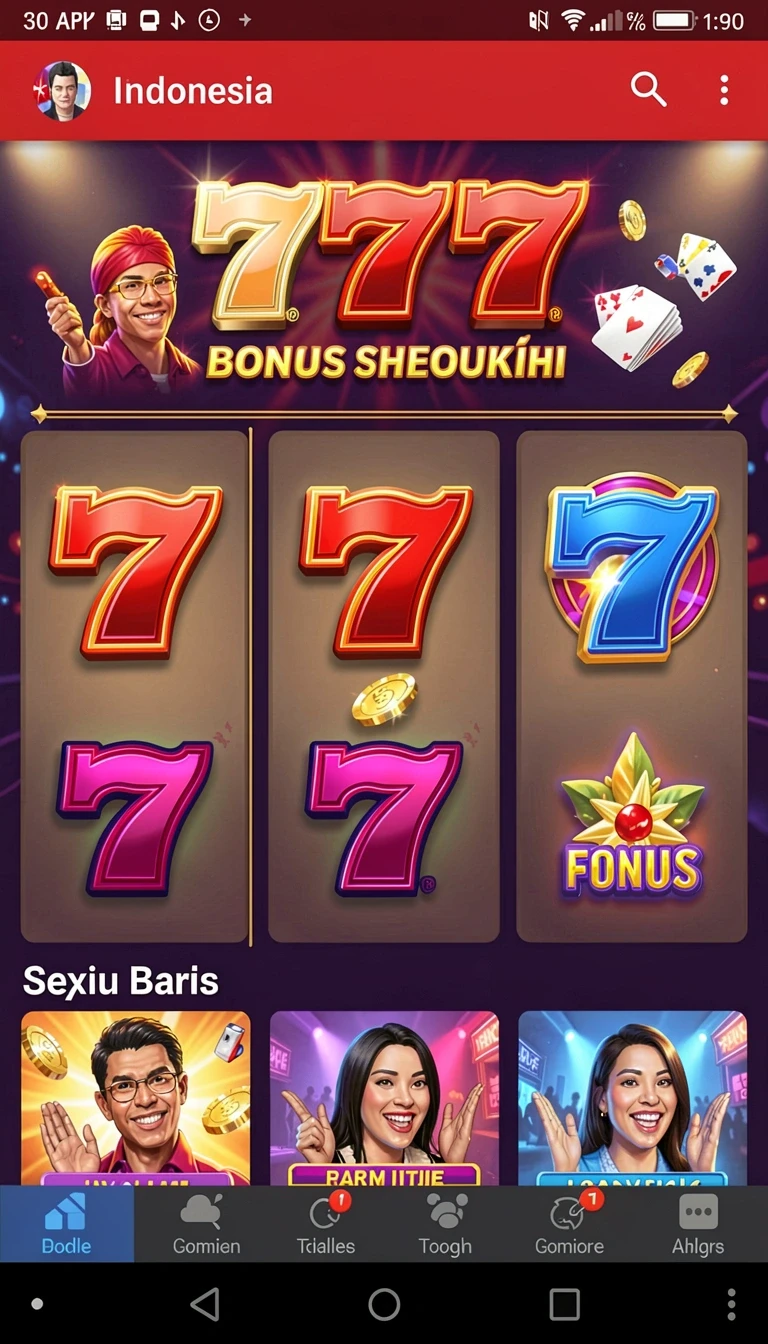 Screenshot 777win nomor 1